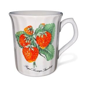 Vintage Royal Sovereign Strawberry Coffee Mug